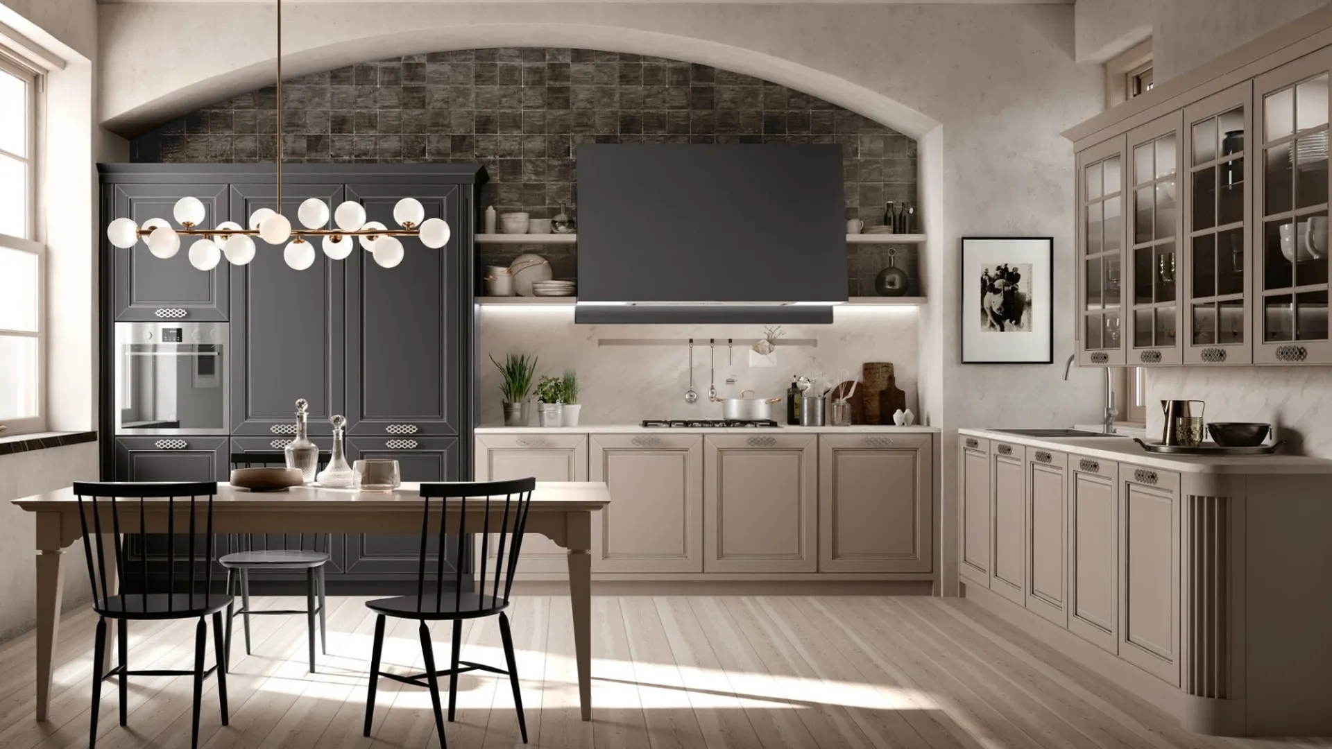 Scopri i modelli delle Cucine Classiche Cecina